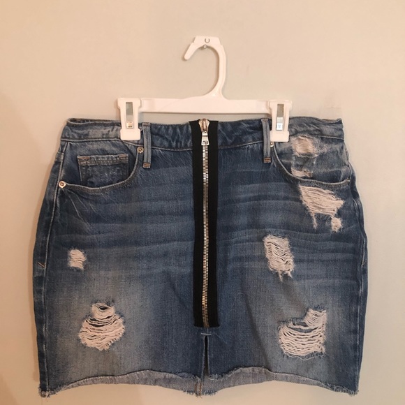 good american jean skirt - Picture 3 of 4